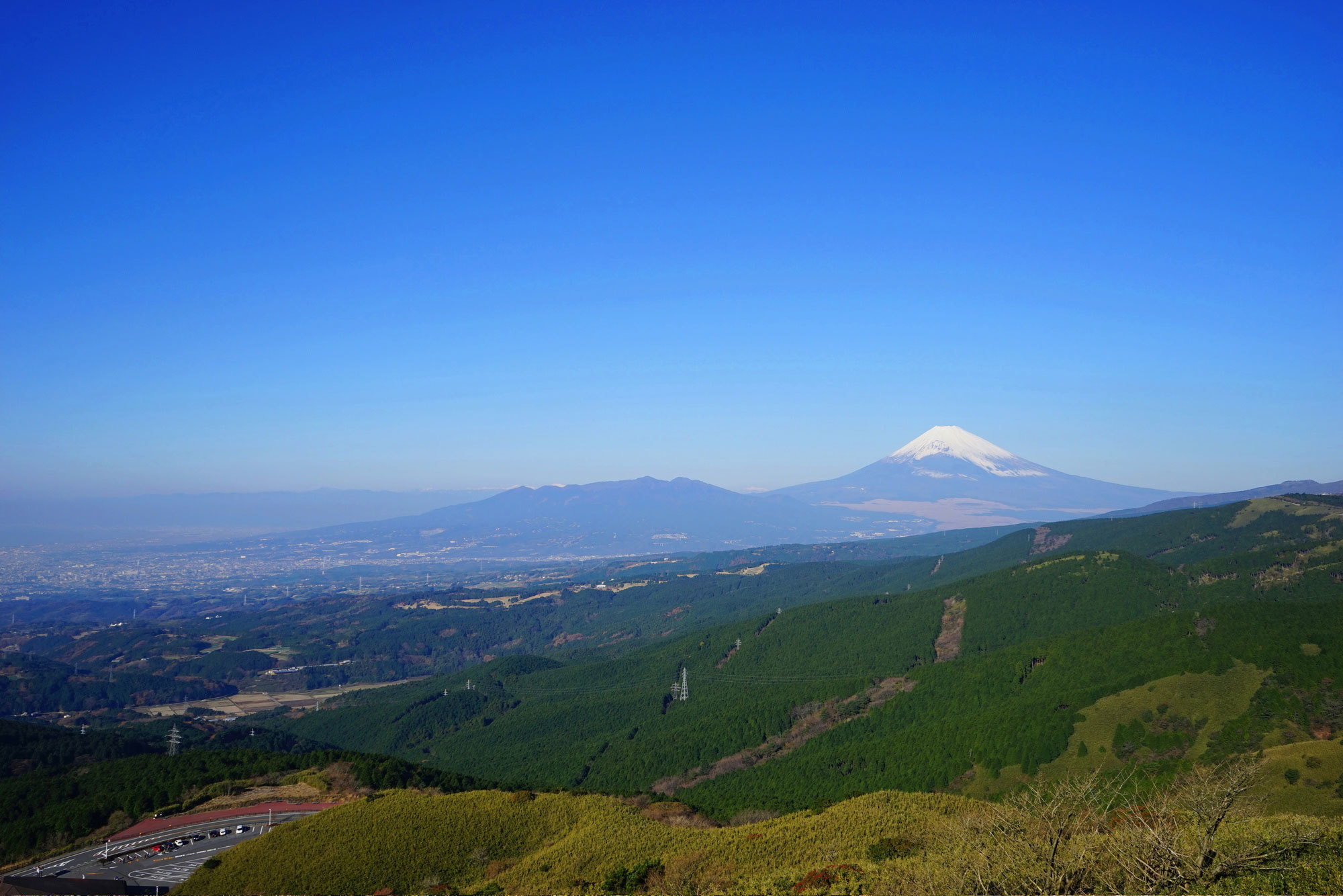 箱根からの富士山